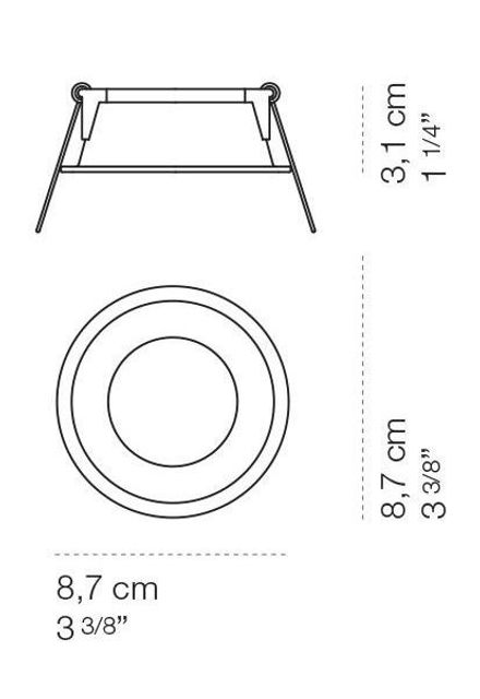 Cini&nils Indice Tondo Ceiling Light