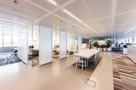Integra Perspecta C Metal Panel Ceiling System With C Bandraster