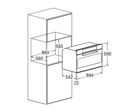 Fulgor Milano Plano 90 Multifunction Oven