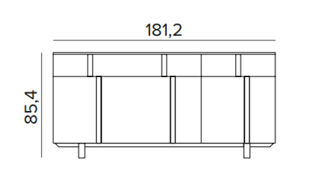 Tomasella Athena Sideboard