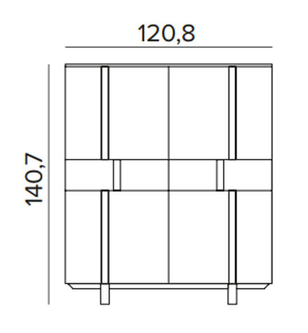 Tomasella Athena Sideboard