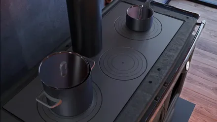 Lanordica Alaska.16 Wood-burning Cooker Stove