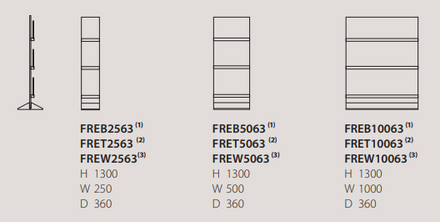 Karl Andersson Front | Free standing Magazine Shelf