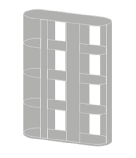 Bontempi Helena Bookshelf