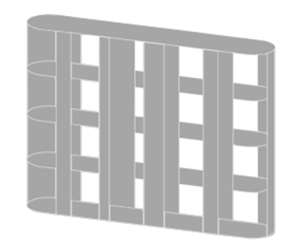 Bontempi Helena Bookshelf