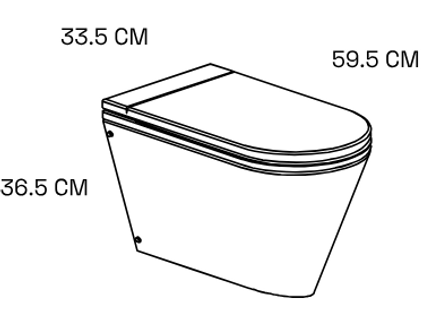Rapsel JOHN & MARY Toilet Seat