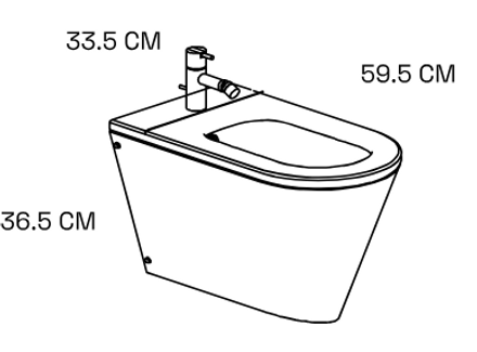 Rapsel JOHN & MARY Toilet Seat