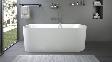 Ideavit Acrylic Collection White Matt Bathtubs