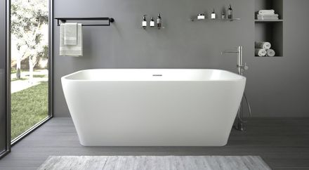 Ideavit Acrylic Collection White Matt Bathtubs