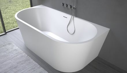 Ideavit Acrylic Collection White Matt Bathtubs