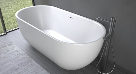 Ideavit Acrylic Collection White Matt Bathtubs