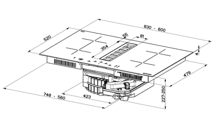 Faber Galileo Flow 60 Hood