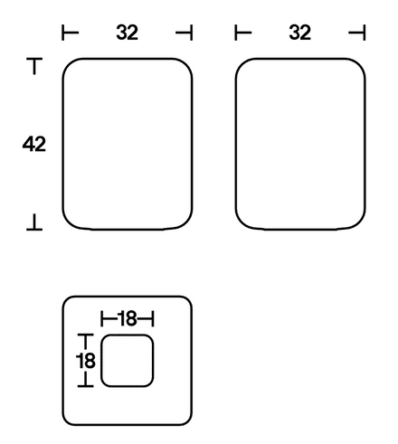 Acerbis Lokum Coffee Table