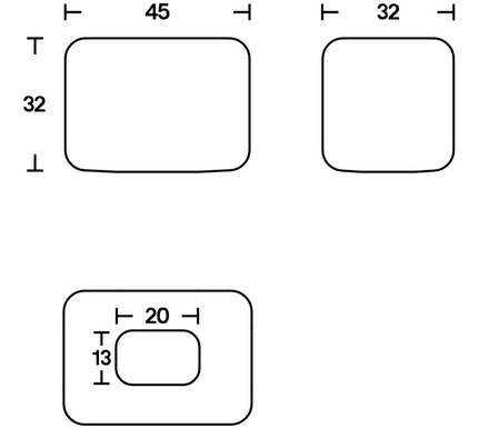 Acerbis Lokum Coffee Table