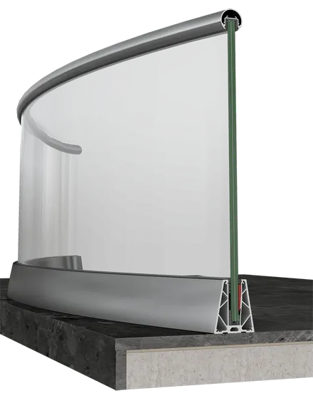 Alumil Smartia M8200 Glass Railings