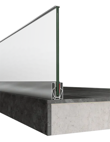 Alumil Smartia M8200 Glass Railings