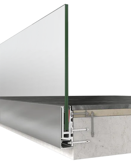 Alumil Smartia M8200 Glass Railings