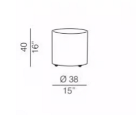 Rexite Nox Flora Steel Vase