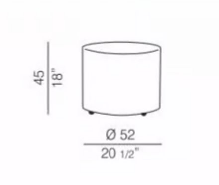 Rexite Nox Flora Steel Vase