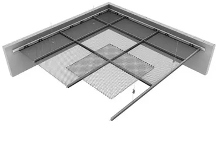 Integra Lay-in Expanded Metal Ceiling System