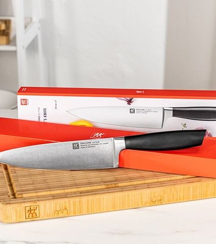 Zwilling Zwilling All Star 8 Inch Chef's Knife, Silver