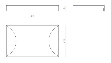 Mor Design Eclipse – Minimalist Tray In Marble