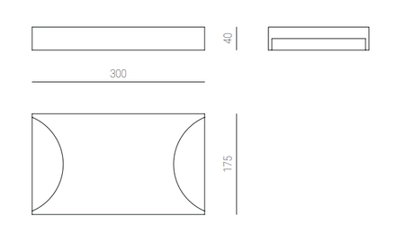 Mor Design Eclipse – Minimalist Tray In Marble