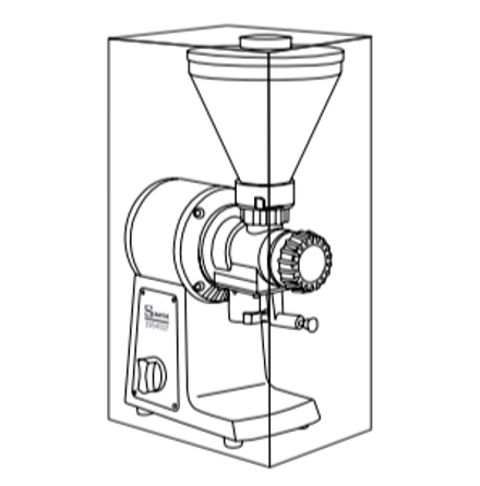Santos Barista Edition 01bar Coffee Grinder