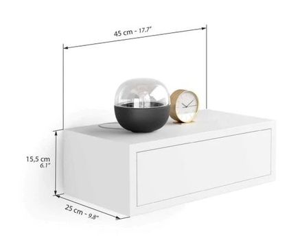 Mobili Fiver Riccardo Bedside Table