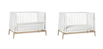 Leander Luna™ Baby Cot, 120x60 cm, Grey