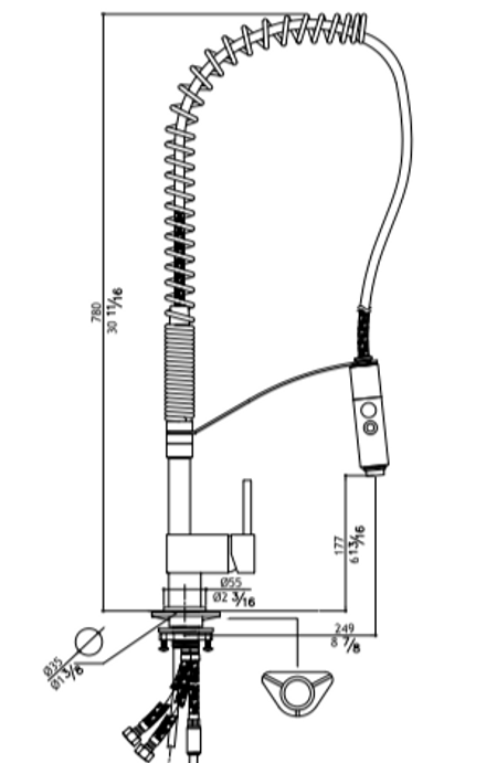 Mgs Vela Ld Hand Shower