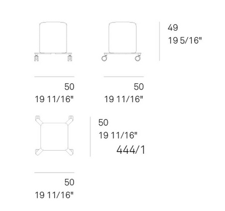 Wilkhahn Stool On Casters
