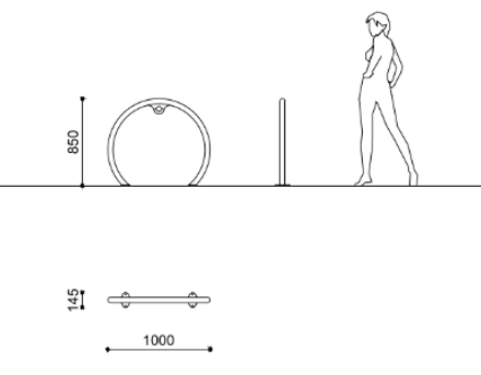 Metalco Circle Bike Rack