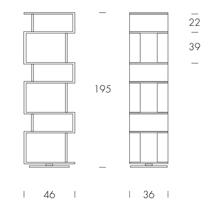 Tonin Casa Osuna Bookcase