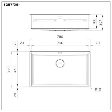 Foster Quadra Evo Sink