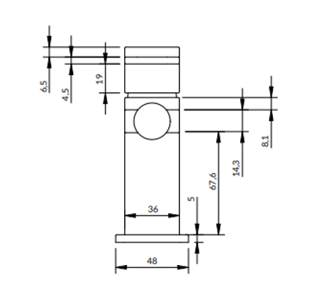 Omnires Armance Bidet Mixer
