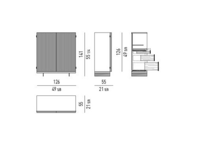 Minotti Aylon Sideboards