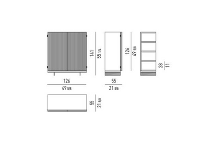 Minotti Aylon Sideboards