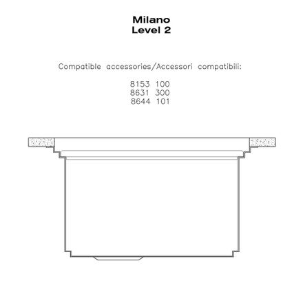 Foster Sink Foster Milano - 1018 055