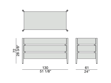 Porada Regent Chest of Drawer