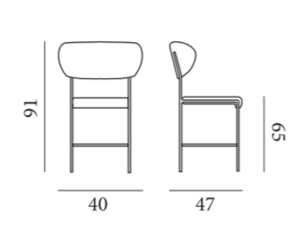 Julia Italia Giglio Stool