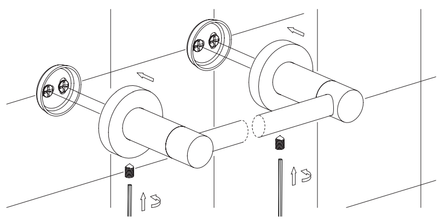 Omnires Towel Rail 60 Cm