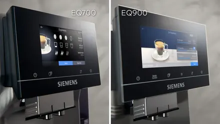 Siemens Bean to cup coffee machine EQ700 integral Stainless steel