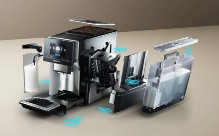 Siemens Bean to cup coffee machine EQ700 integral Stainless steel