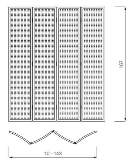Classicon Folding Screen