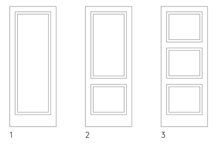 Viva Bellagio Wood Sliding Door