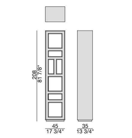 Porada Fancy Bookcases
