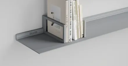 Strackk Bookend - 22cm Deep Shelf