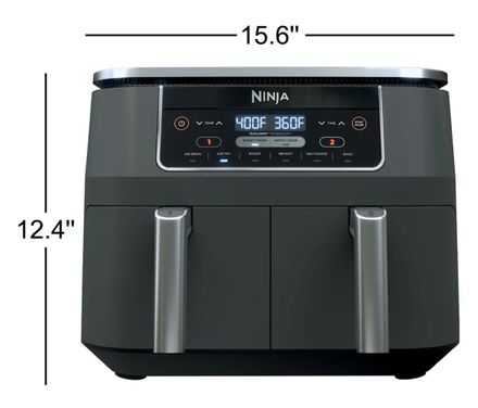 Wayfair Ninja Foodi 6-in-1 8-Quart 2-Basket Air Fryer with DualZone Technology