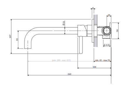 Omnires Y Basin Mixer